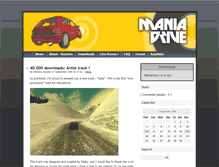 Tablet Screenshot of maniadrive.raydium.org